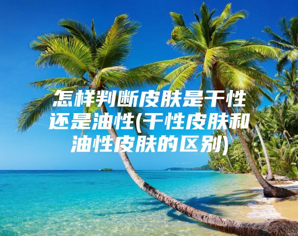 怎样判断皮肤是干性还是油性(干性皮肤和油性皮肤的区别)