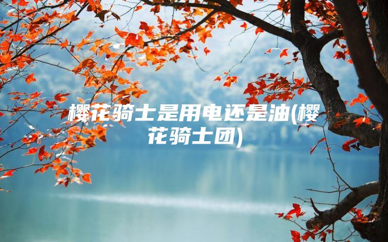 樱花骑士是用电还是油(樱花骑士团)