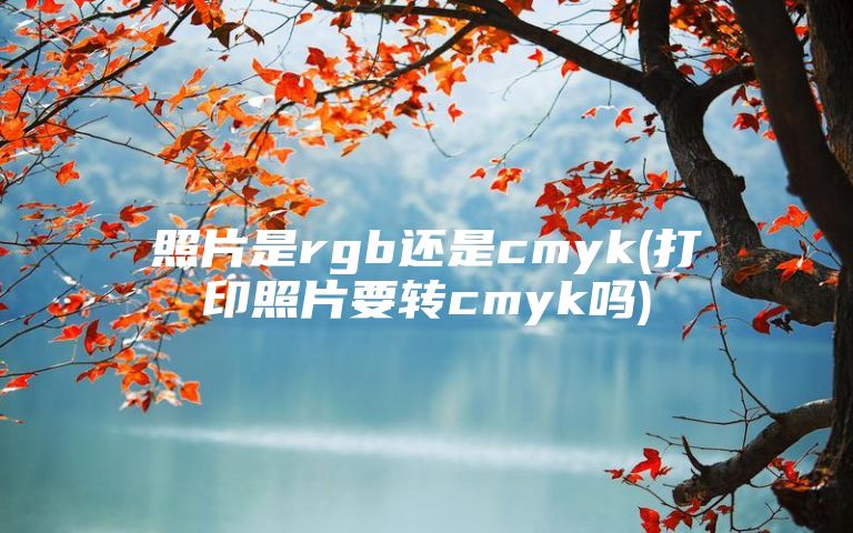 照片是rgb还是cmyk(打印照片要转cmyk吗)