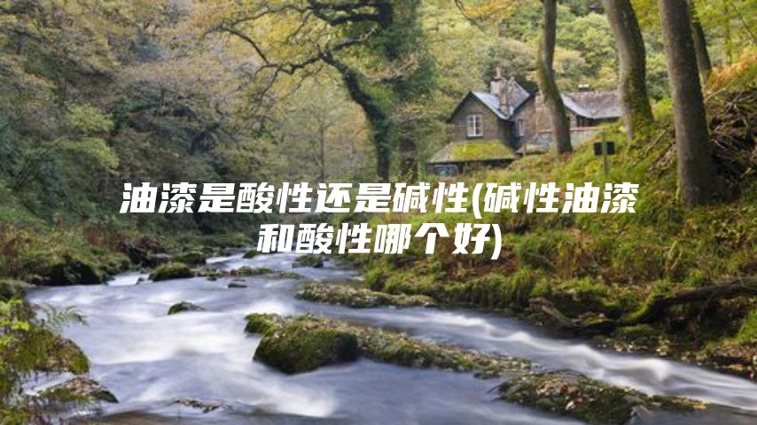 油漆是酸性还是碱性(碱性油漆和酸性哪个好)