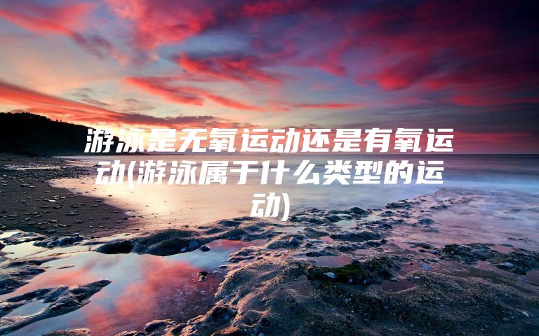 游泳是无氧运动还是有氧运动(游泳属于什么类型的运动)