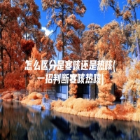 怎么区分是寒咳还是热咳(一招判断寒咳热咳)