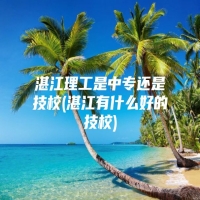 湛江理工是中专还是技校(湛江有什么好的技校)