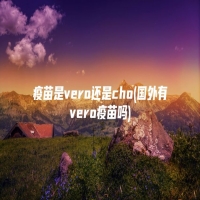 疫苗是vero还是cho(国外有vero疫苗吗)