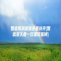 智齿有洞是拔还是补牙(智齿多久疼一次建议拔掉)